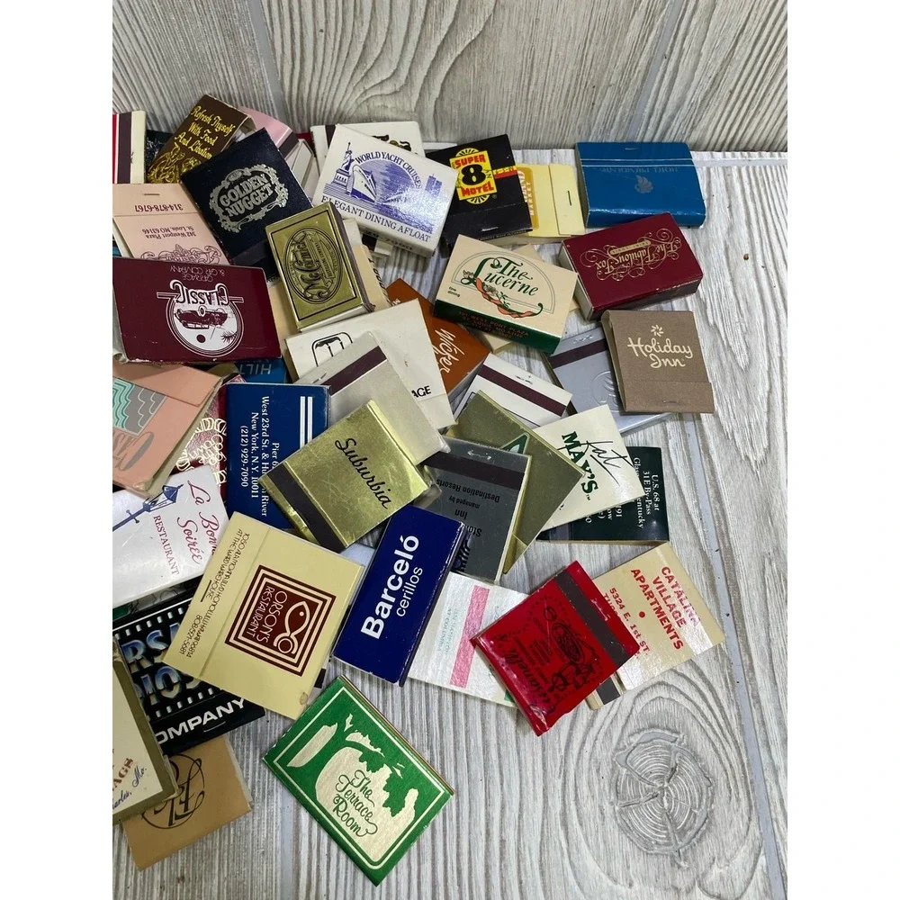 VTG MATCHES Lot COLLECTION 1lb Hotels Restaurants Bars Casino Matchbooks